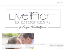 Tablet Screenshot of liveinartphotography.com